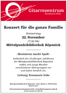 22.11.2018 - Konzert für die ganze Familie - Mittelpunktbibliothek_v2